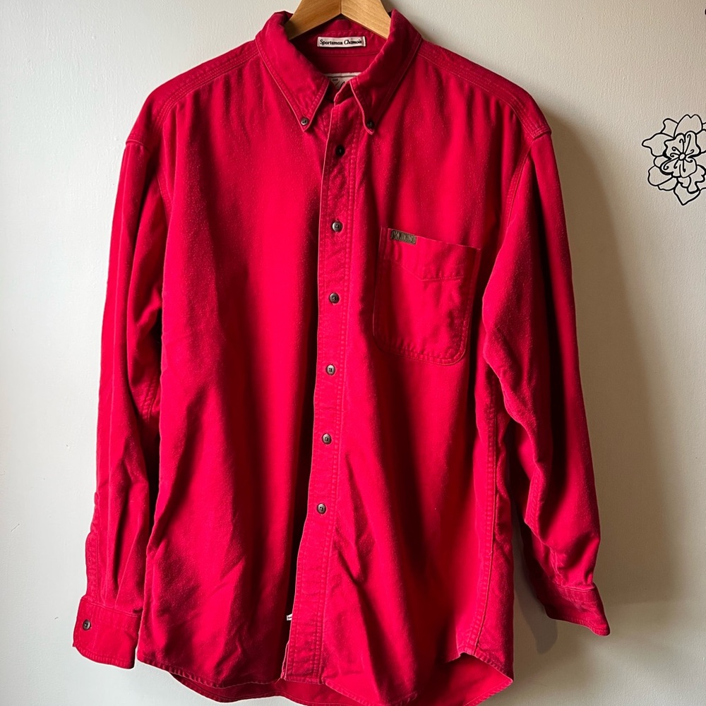 Woolrich Men's Bold Red Casual Shirt
